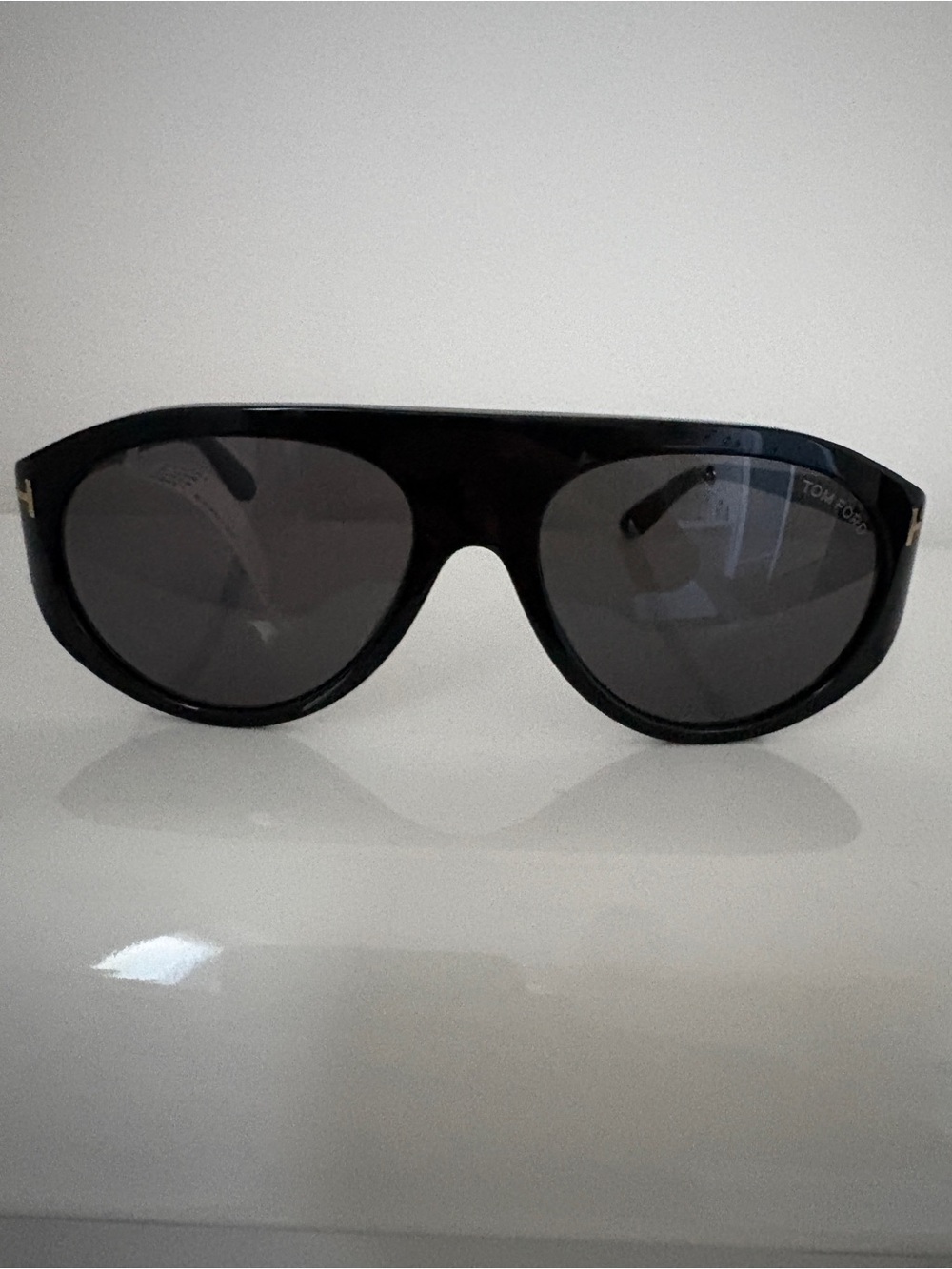Tom Ford Black Aviator Sunglasses
